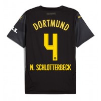 Camiseta Borussia Dortmund Nico Schlotterbeck #4 Segunda Equipación Replica 2024-25 mangas cortas